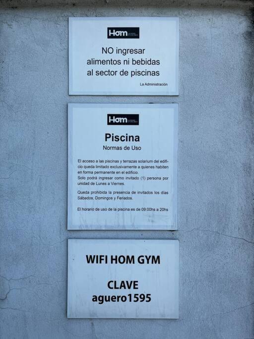 Moderno Monoambiente Gym Piscina Seguridad 24hs Hom Edificio Subte D * Buenos Aires