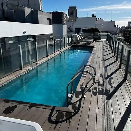 Moderno Monoambiente Gym Piscina Seguridad 24Hs Hom Edificio Subte D Apartamento Buenos Aires Exterior foto